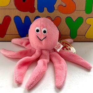 NWT Inky 🐙 the Octopus Ty Beanie Baby 1994